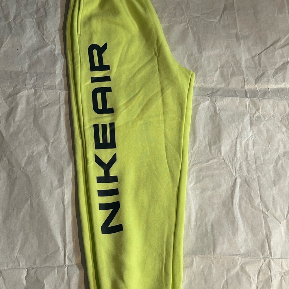 Nike Air Lime Green Joggers - Picture 4 of 7